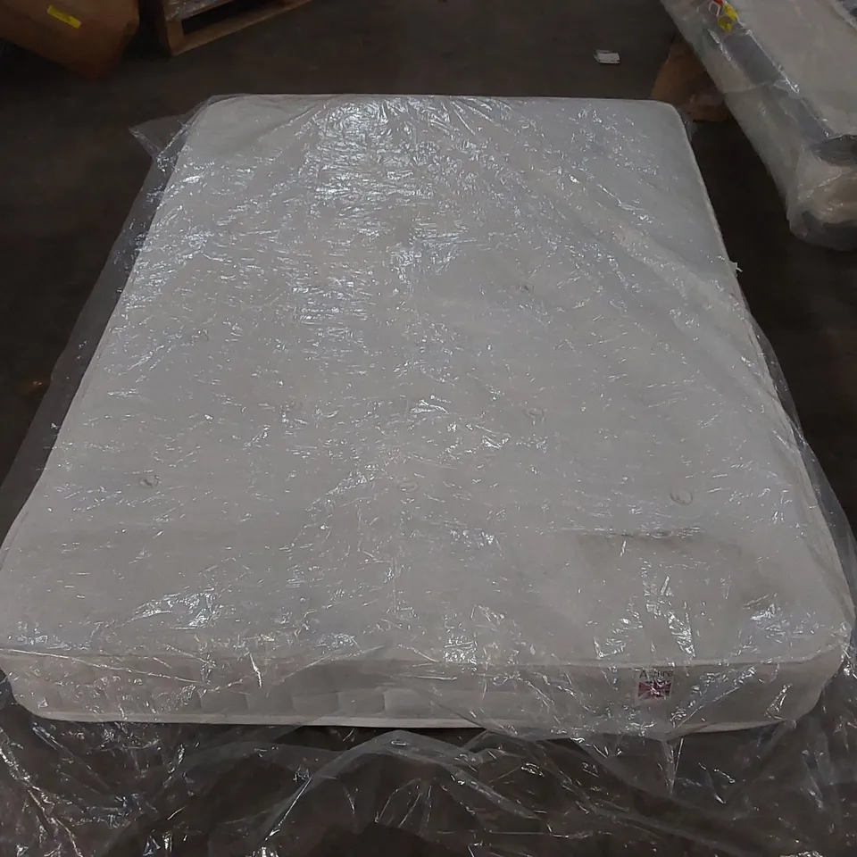 QUALITY BAGGED NATURAL FILLING OPEN COIL MATTRESS - 135cm DOUBLE