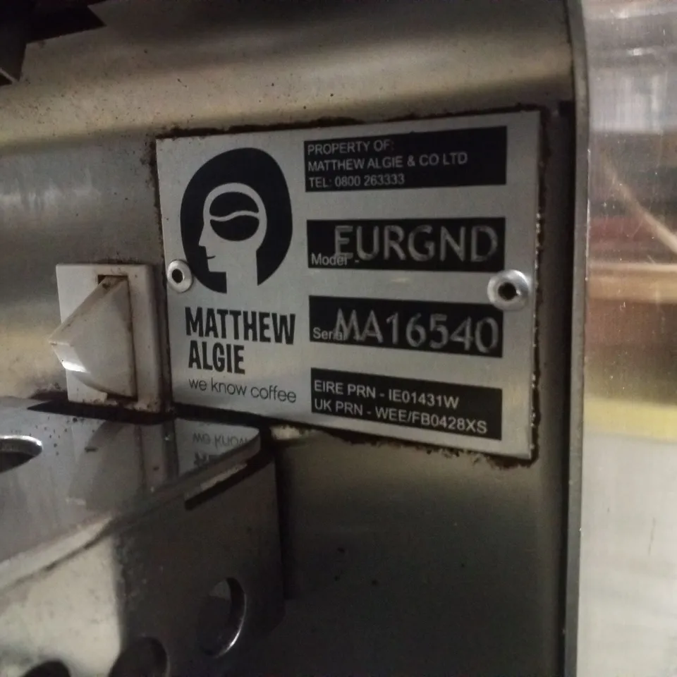 EUREKA EURGND MYTHOS COFFEE GRINDER