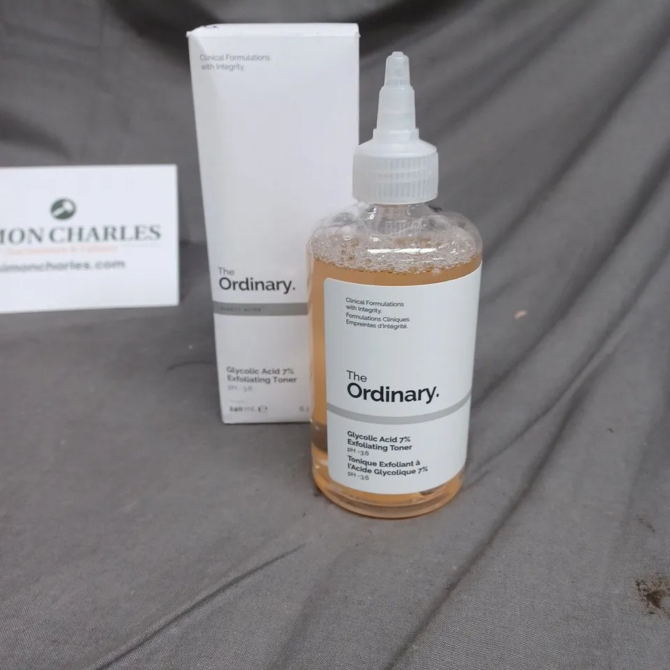 THE ORDINARY GLYCOLIC ACID 7% EXFOLIATING TONER 240ML