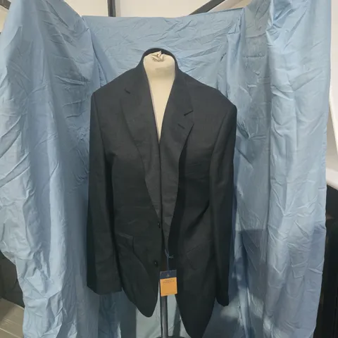 CHARLES TYRWHITT CHARCOAL GREY SLIM-FIT SUIT JACKET, 42R