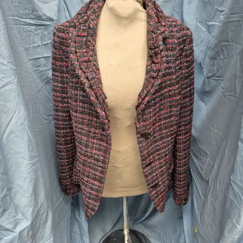 PER UNA BOUCLÉ TWEED JACKET – UK 14