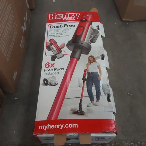 BOXED HENRY QUICK DUST-FREE VACUUM CLEANER 
