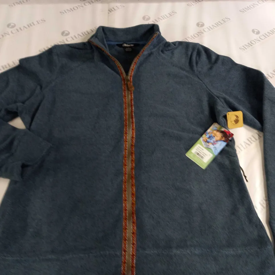 SHERPA ROLPA ZIP THROUGH TOP - L