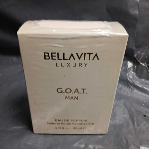 BOXED AND SEALED BELLAVITA LUXURY G.O.A.T. MAN EAU DE PARFUM 100ML