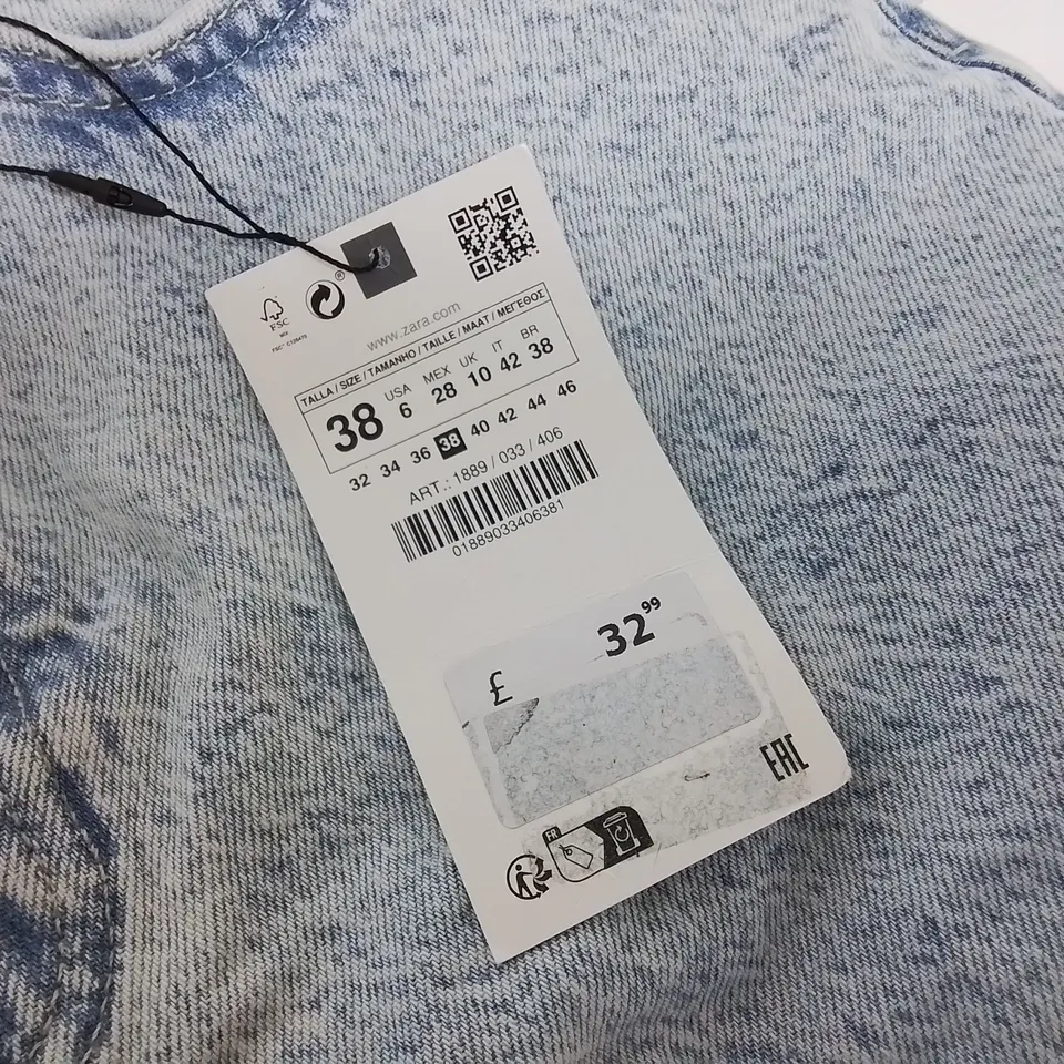 ZARA LIGHT BLUE JEANS - EUR 38