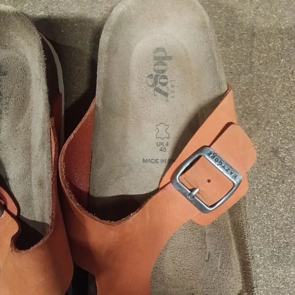 ALDO ORANGE SANDALS – WOMEN'S, UK 4 (EU 40)