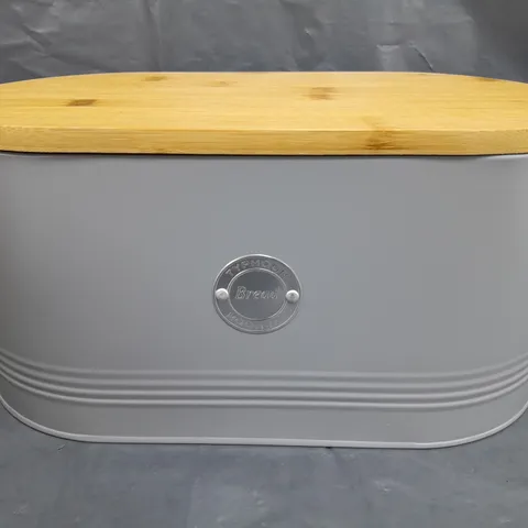 BOXED TYPHOON GREY BREAD BIN