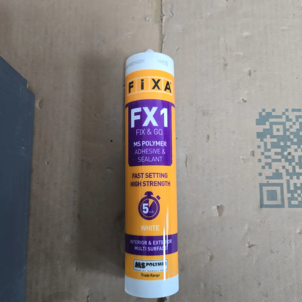 FIXA FX1 MS POLYMER ADHESIVE & SEALANT – WHITE (TUBE)