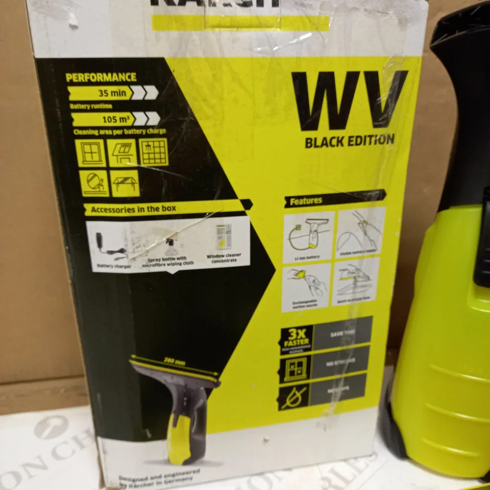 KÄRCHER WV BLACK EDITION WINDOW VAC