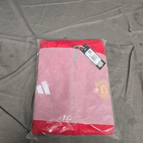 BAGGED ADIDAS MUFC JACKET – MANCHESTER UNITED FOOTBALL CLUB - UK SMALL
