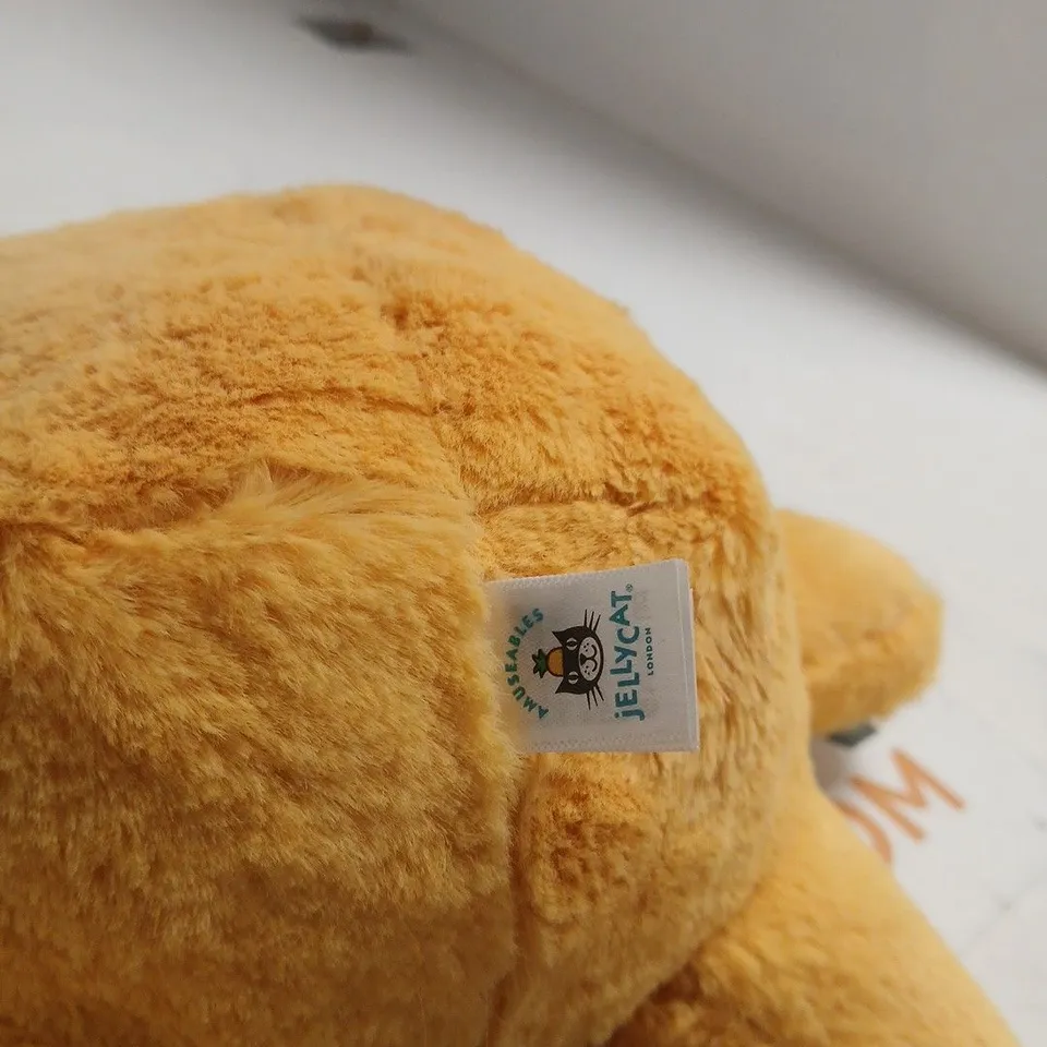 JELLYCAT YELLOW SUN PLUSH TOY – SOFT STAR STUFFED ANIMAL (LONDON)