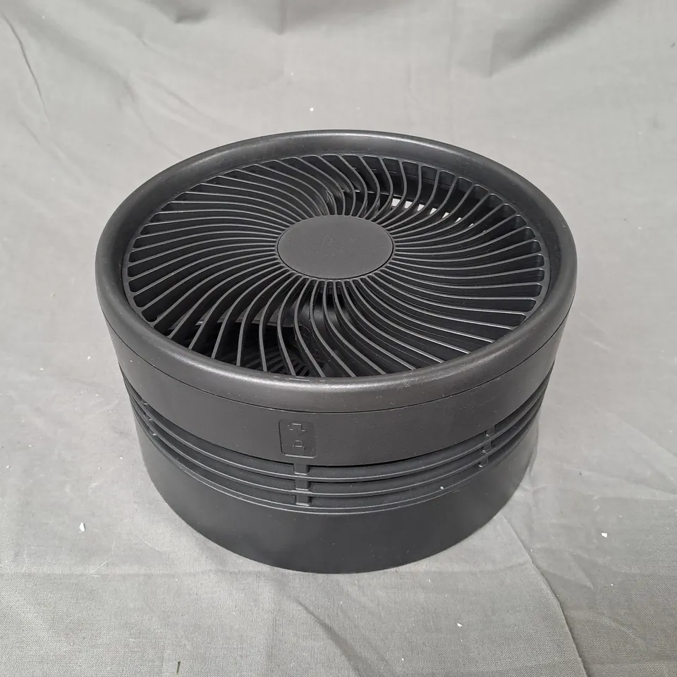 BOXED OUTLET BELL & HOWELL RECHARGEABLE EXTENDABLE DESK & FLOOR FAN
