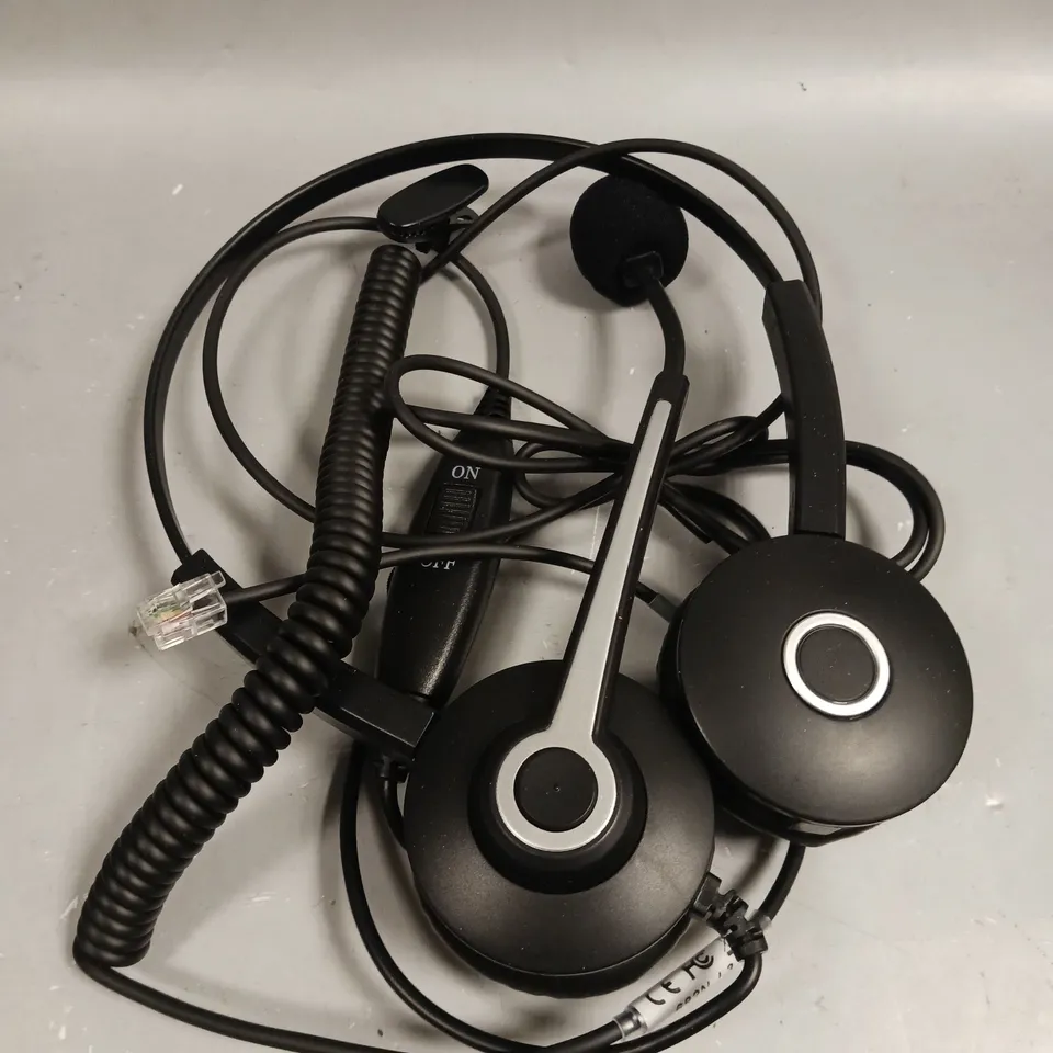 BOXED WANTEK A682 CALL CENTER HEADSET 