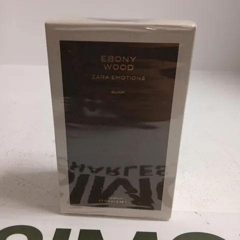 BOXED AND SEALED EBONY WOOD ZARA EMOTIONS ELIXIR PARFUM 100ML