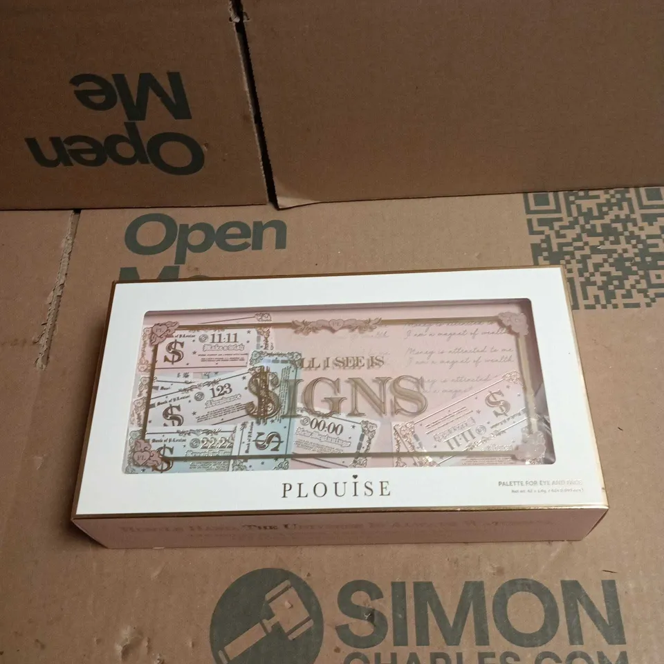 PLOUISE "ALL I SEE IS $IGNS" PALETTE FOR EYE AND FACE