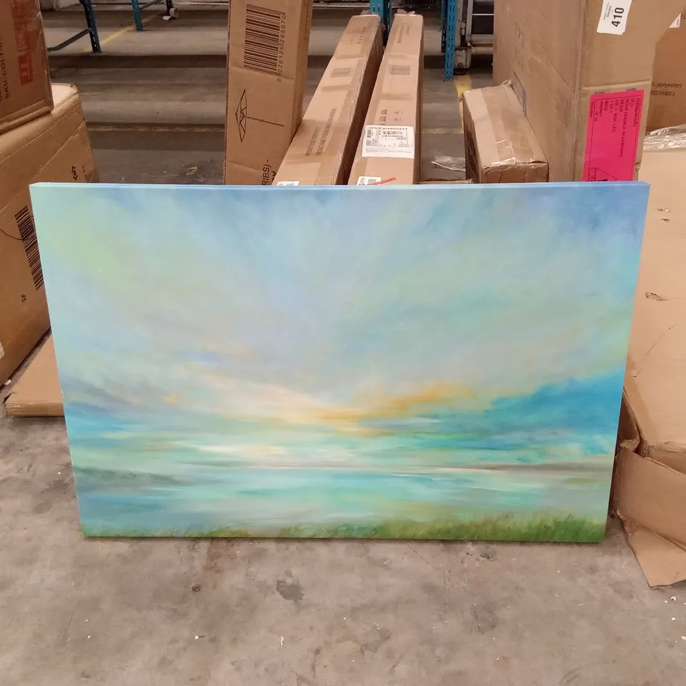 SKY STRIKE PAINTING PRINT ON CANVAS 