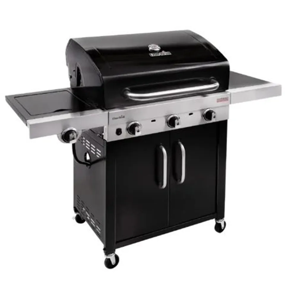 BOXED CHAR-BROIL PERFORMANCE SERIES 340B - 3 BURNER GAS BARBECUE GRILL - BLACK (1 BOX)