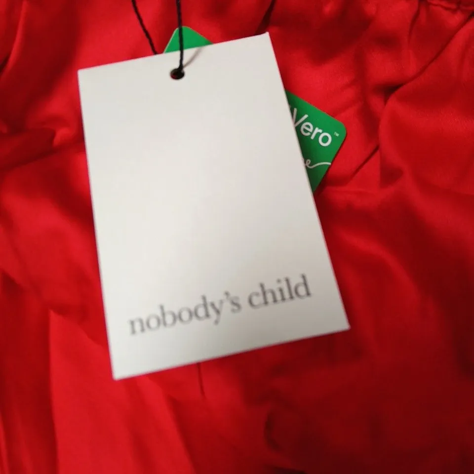 NOBODY'S CHILD RED DRESS – PARTY DRESS - UK SIZE 6