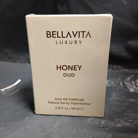 BOXED AND SEALED BELLAVITA LUXURY HONEY OUD EAU DE PARFUM 100ML