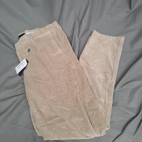 MR MARVIS THE CORDS TROUSERS IN BARISTAS SIZE W34 L30