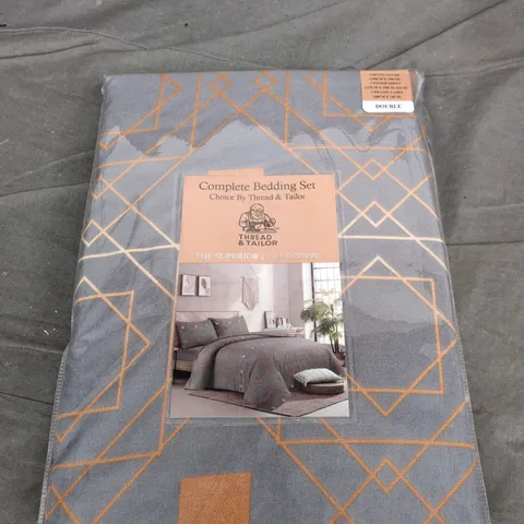 COMPLETE BEDDING SET BY THREAD & TAILOR – THE SUPERIOR COLLECTION, DOUBLE