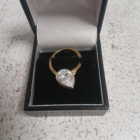 DIAMONIQUE EDIT 3CT TW BEZEL SET CHOICE OF CUT SOLITAIRE RING