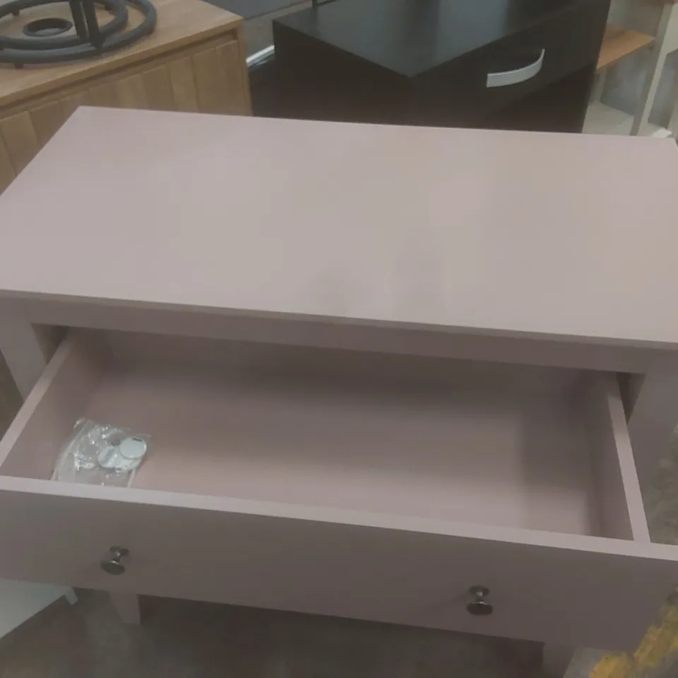 DESIGNER LYNTON 3 DRAWER CHEST - PINK