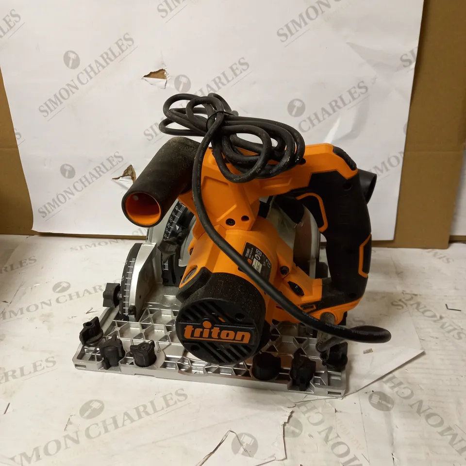 TRITON TTS185KIT 1400W TRACK SAW KIT 185MM 4PCE 230V