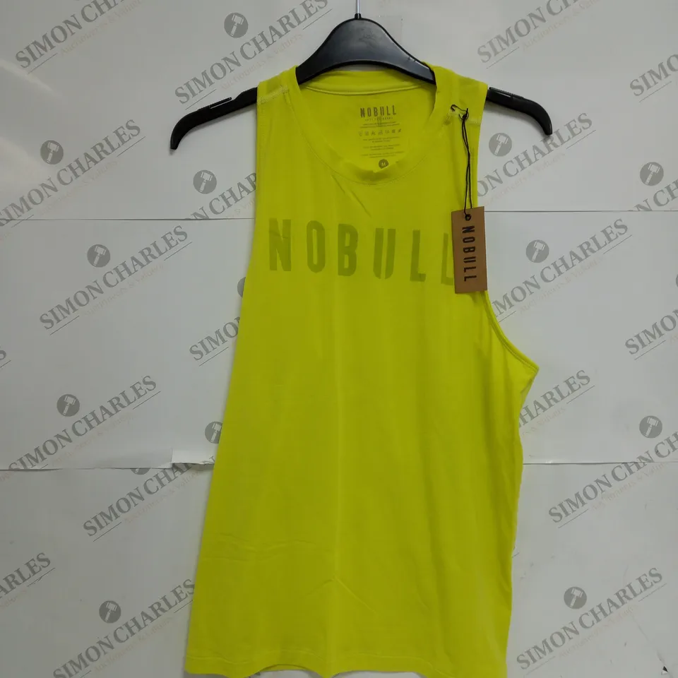 NO BULL YELLOW VEST SIZE M