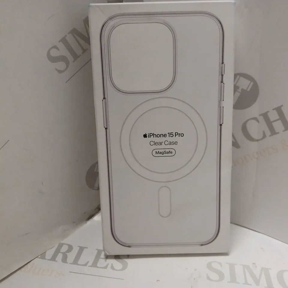 APPLE IPHONE 15 PRO CLEAR CASE WITH MAGSAFE RRP £49.99