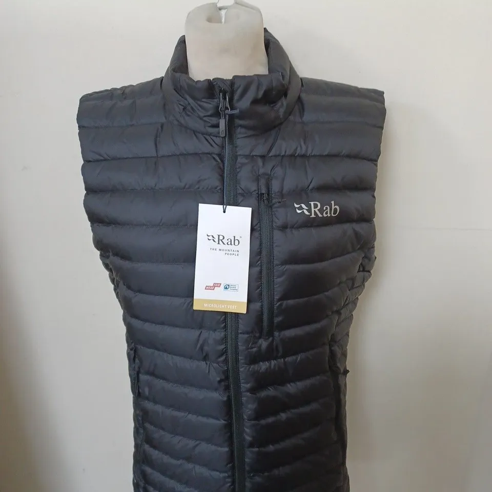RAB MICROLIGHT GILET SIZE S