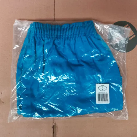 BAGGED MUCK & MAUL SHORTS IN BLUE/NAVY SIZE MEDIUM