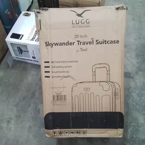 BOXED LUGG - SKYWANDER TRAVEL SUITCASE TEAL