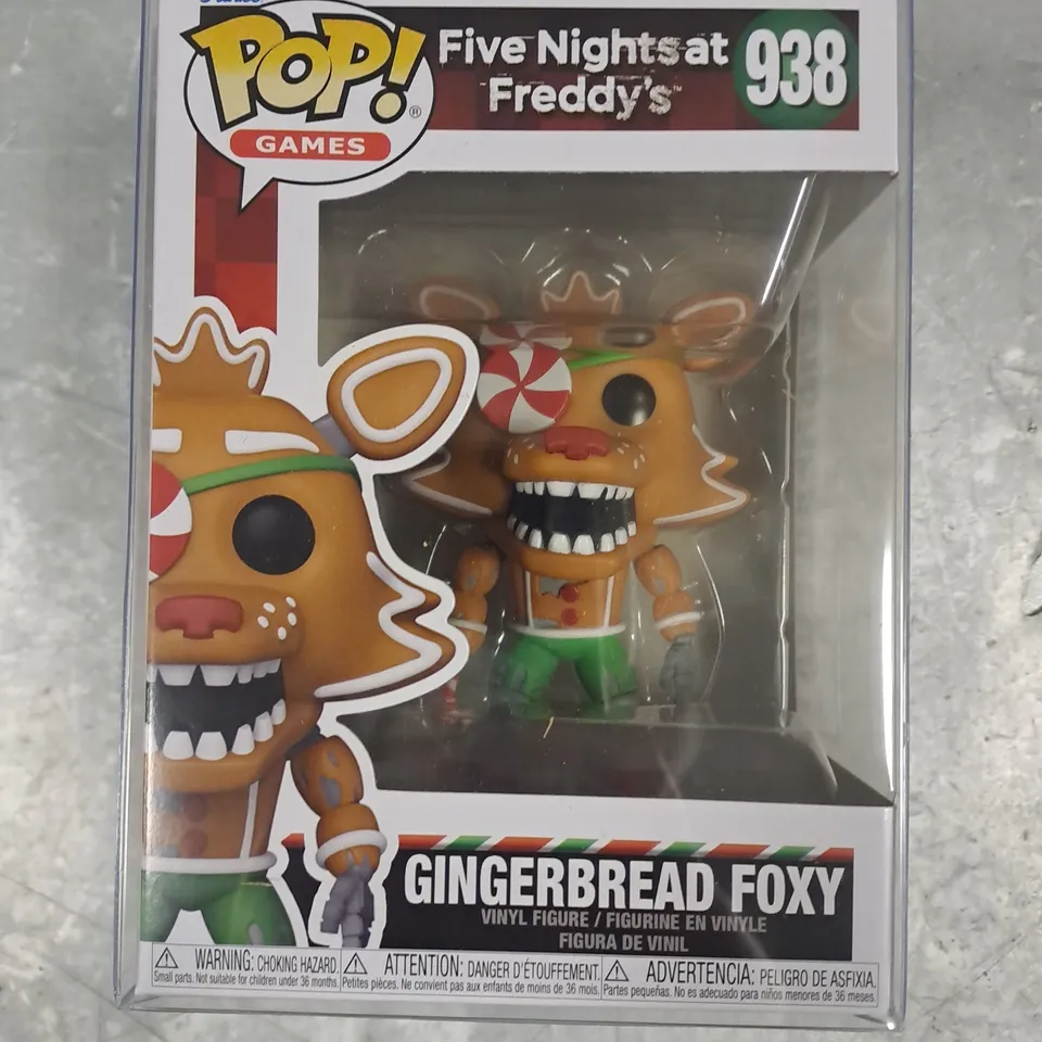 FUNKO POP GAMES - FIVE NIGHTS AT FREDDY'S - 938 - GINGERBREAD FOXY COLLECTIBLE VINYL FIGURE