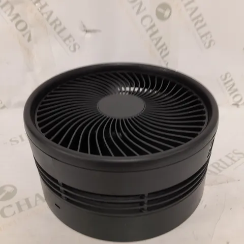 BOXED BELL & HOWELL RECHARGEABLE EXTENDABLE DESK & FLOOR FAN, BLACK