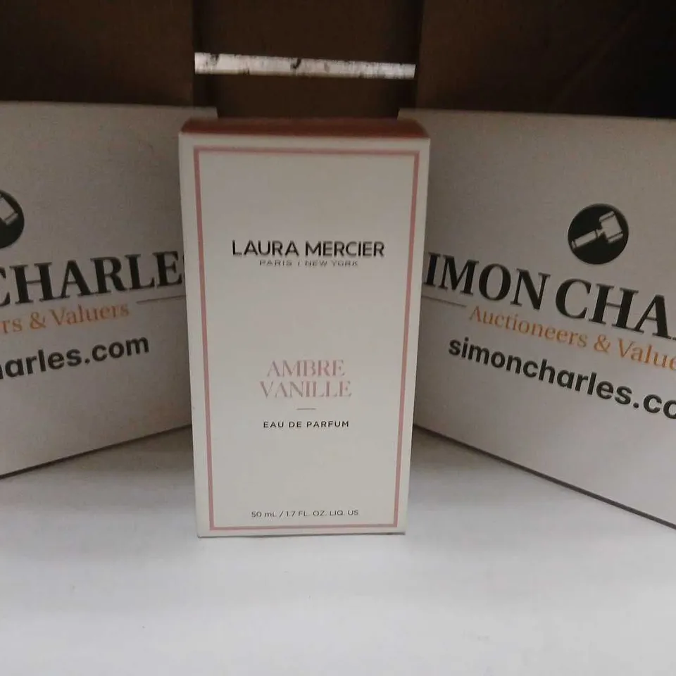 BOXED LAURA MERCIER AMBRA VANILLE EAU DE PARFUM 50ML
