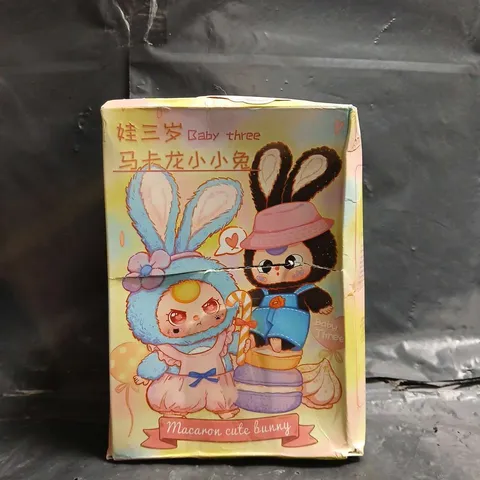 MACARON CUTE BUNNY BOXED CHILDREN'S PLUSHIE
