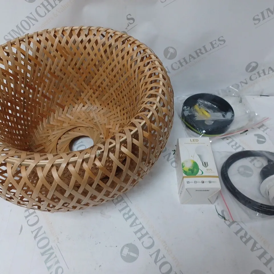 HANDMADE BAMBOO CEILING LIGHT