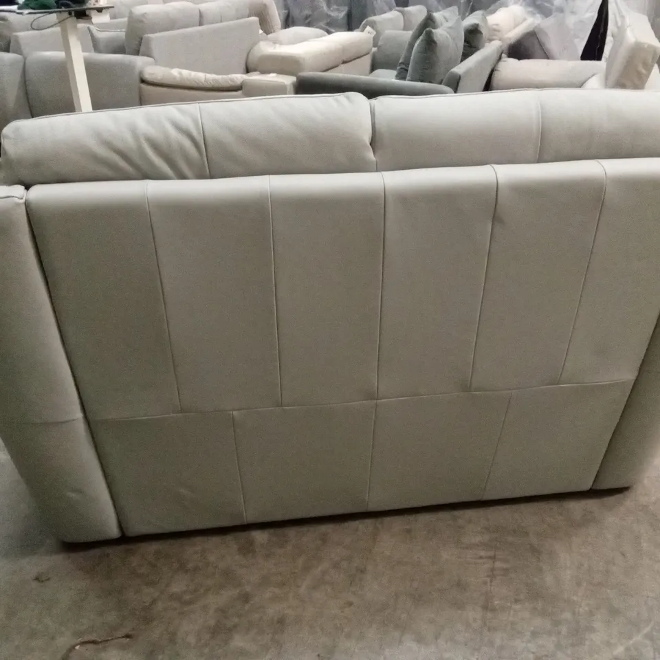 QUALITY DESIGNER ITALIAN MADE GIORGIA 2 SEATER LEATHER SOFA