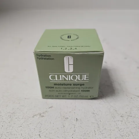 CLINIQUE MOISTURE SURGE 100H AUTO-REPLENISHING HYDRATOR, 50 ML