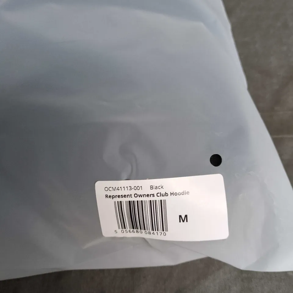 REPRESENT OWNERS CLUB HOODIE – BLACK – SIZE M