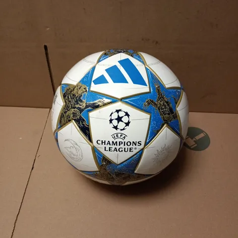 ADIDAS UCL LEAGUE 25/26 LEAGUE STAGE BALL - WHITE (SIZE 5)