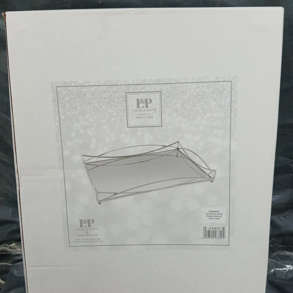 BOXED L&P MIRROR TRAY 