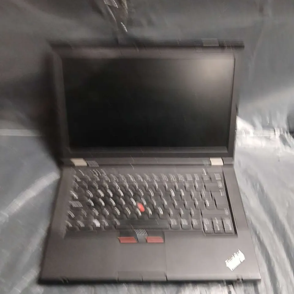 LENOVO THINKPAD LAPTOP – BLACK WITH RED TRACKPOINT - MODEL UNSPECIFIED