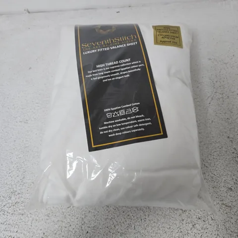 SEVENTH STITCH LUXURY FITTED VALANCE SHEET - KING