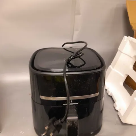 BOXED COOK'S ESSENTIALS 4L AIR FRYER IN BLACK