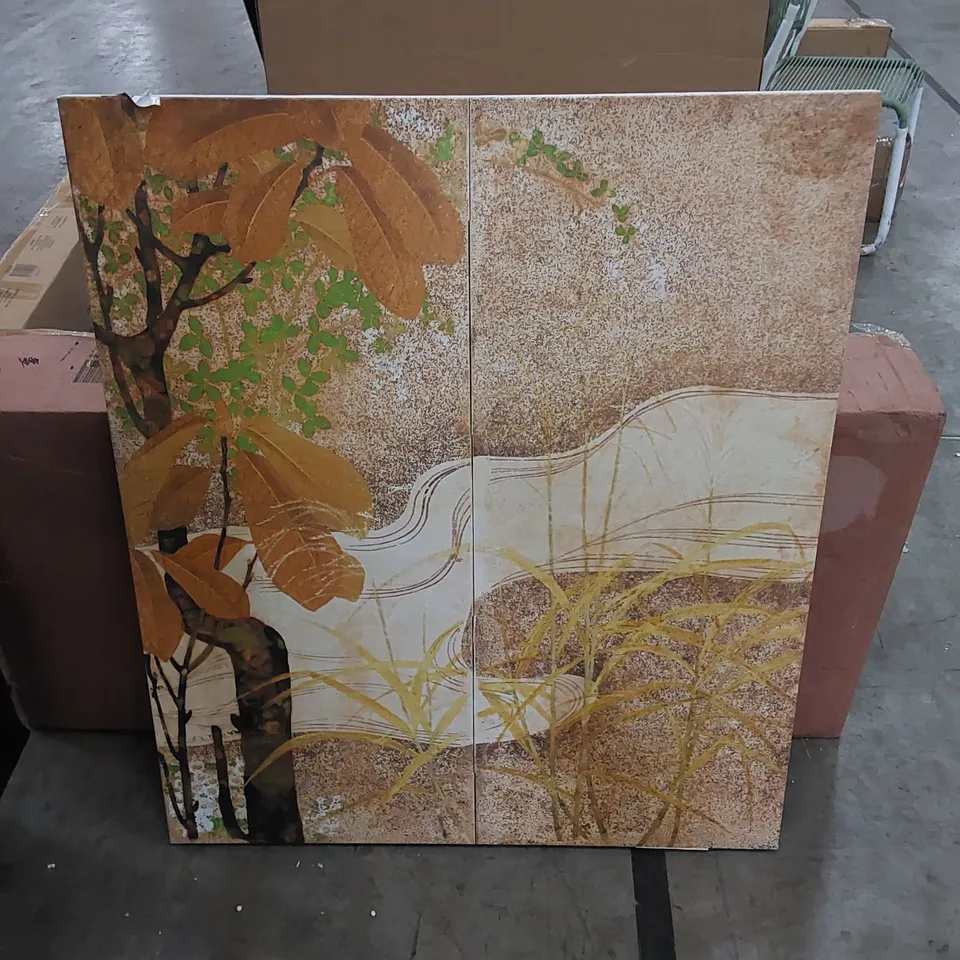 RIVER SERINE - WRAPPED CANVAS 
