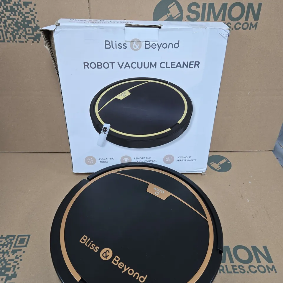 BLISS & BEYOND ROBOT VACUUM CLEANER