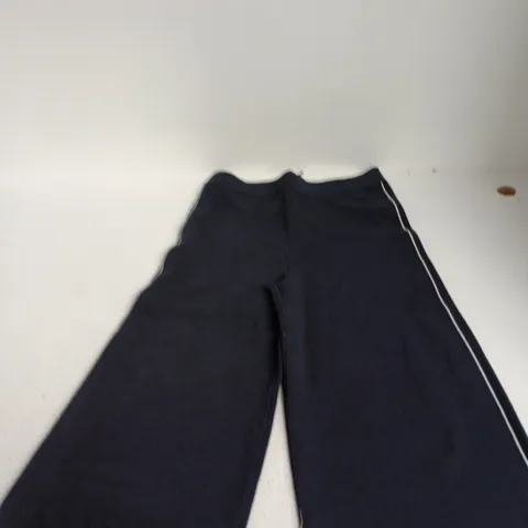 MNG BY MANGO WOMEN'S NAVY TRACK PANTS / JOGGERS – SIZE MEDIUM