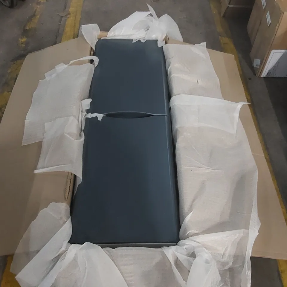 BOXED HARBY WALL HUNG TALL UNIT, H1200 x W400 x D205mm - BLUE (1 BOX)